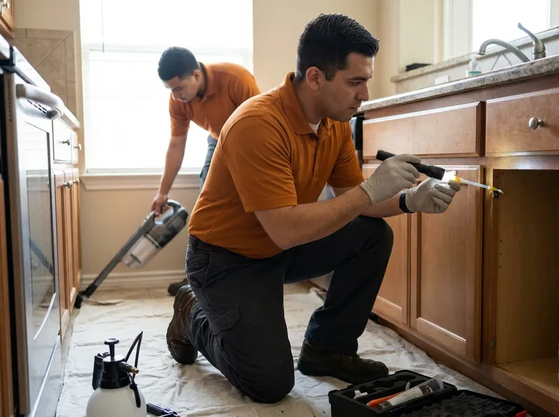 German Cockroach Nesting Elimination in Houston, TX