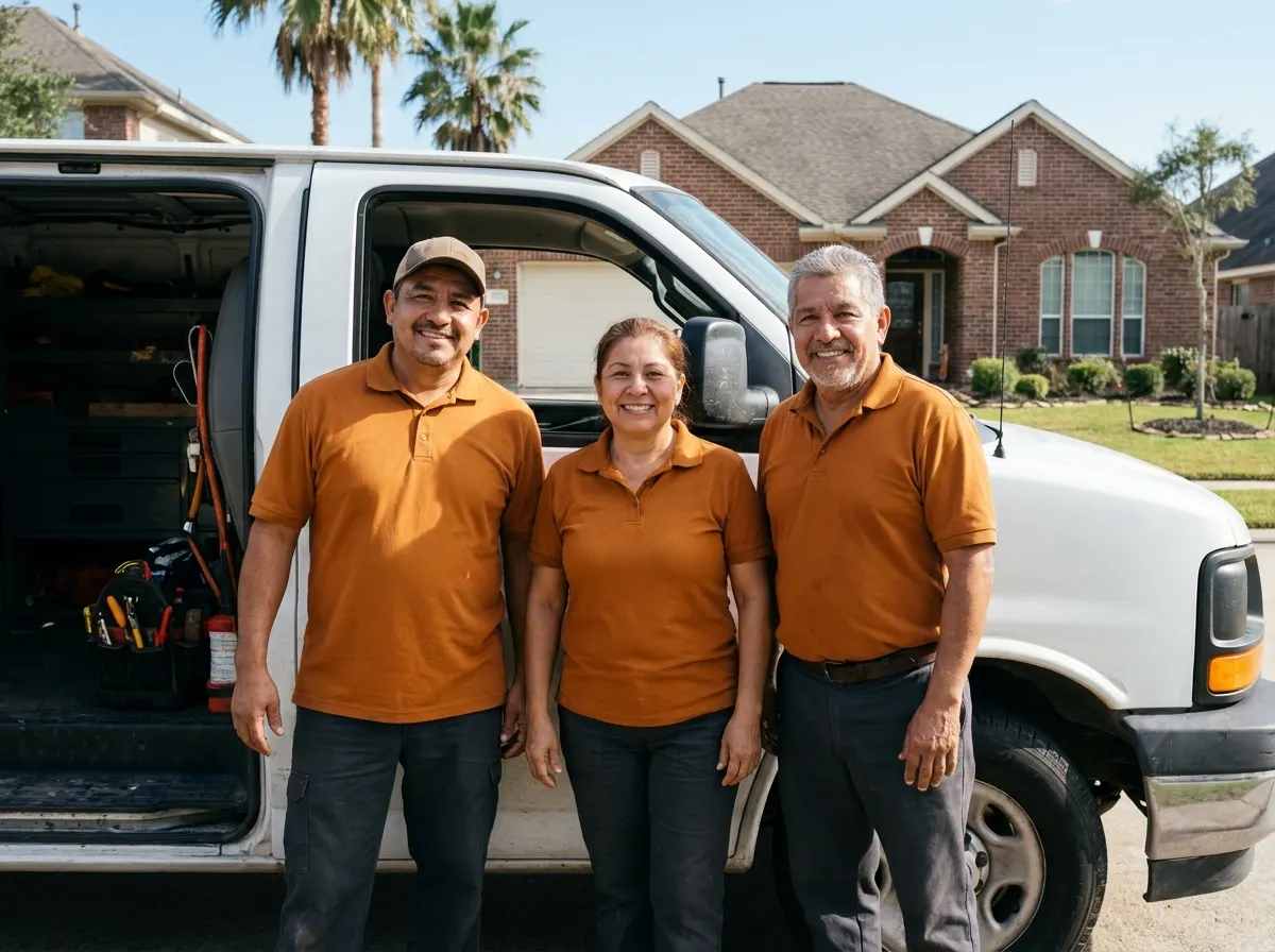 Total Pest Removal Solutions pest control service team in Houston, TX